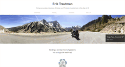 Desktop Screenshot of eriktrautman.com